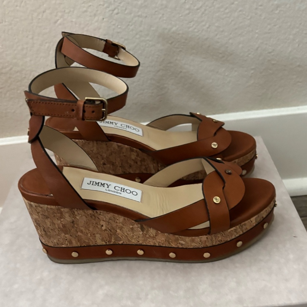 Jimmy Choo Drya Wedge 70 - Picture 3 of 8